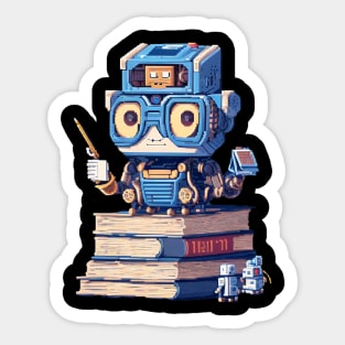 ai Study Hard Sticker